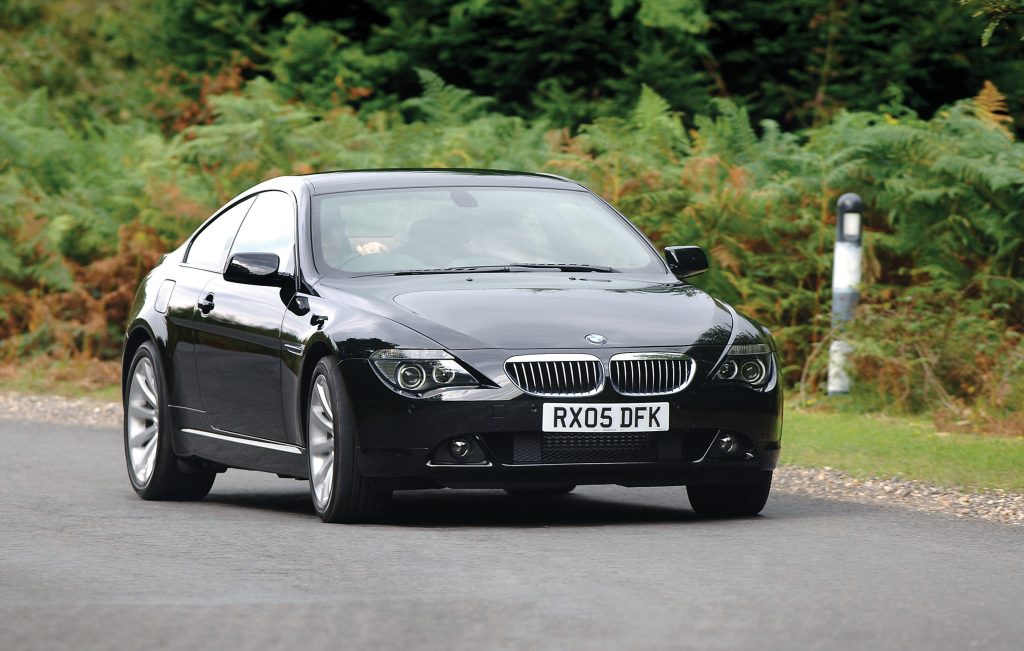 Black BMW 650i Coupe