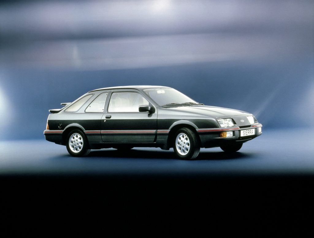 Black Ford Sierra xr4i