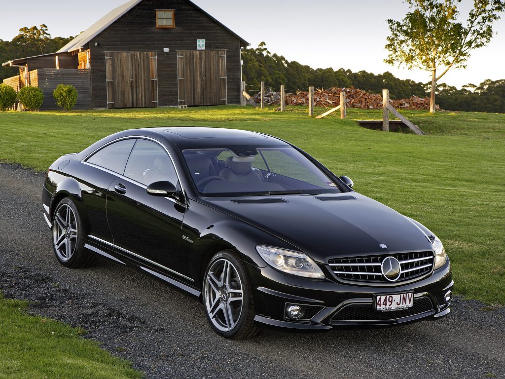 Black Mercedes-Benz CL 65 AMG