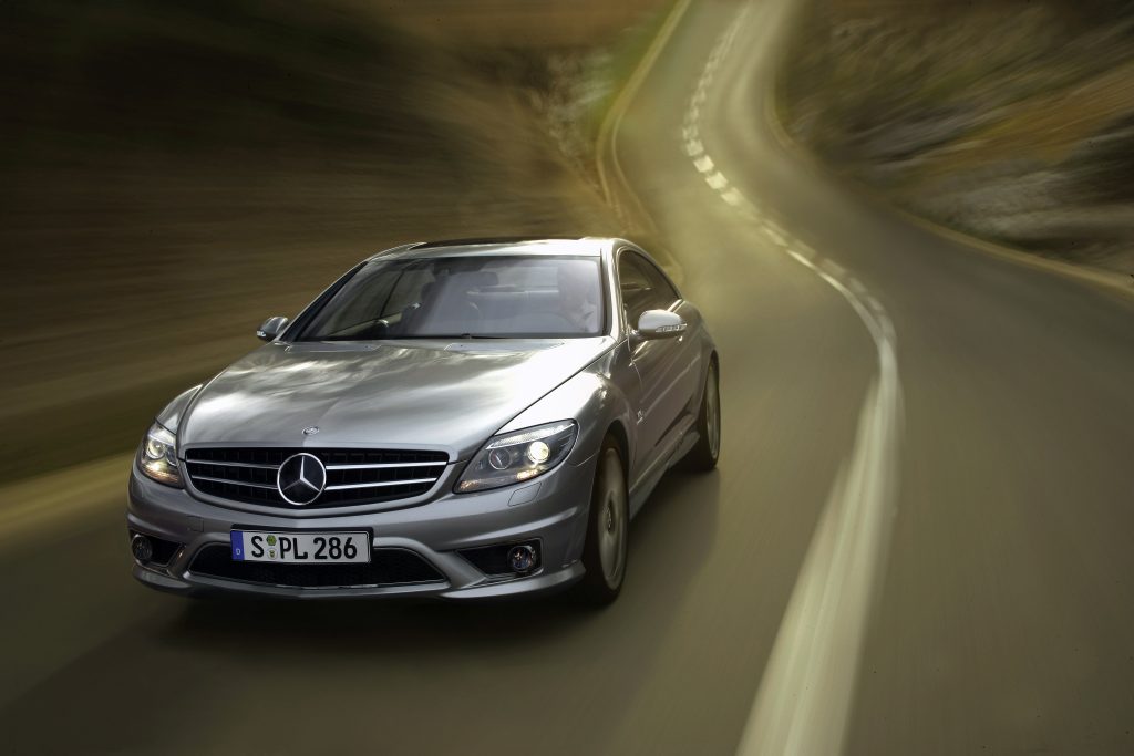 Grey Mercedes-Benz CL 65 AMG