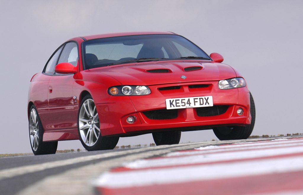 Red Vauxhall Monaro VXR