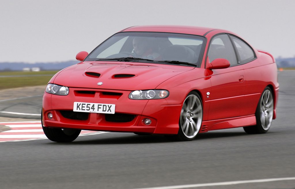 Red Vauxhall Monaro VXR