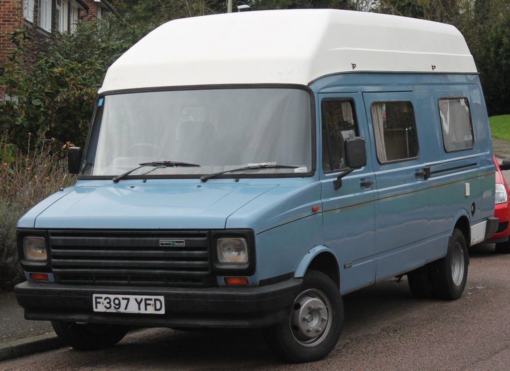 Blue Freight Rover Sherpa 350