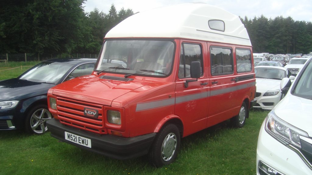 Red LDV 200 Campervan