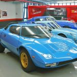 Blue Lancia Stratos Stradale
