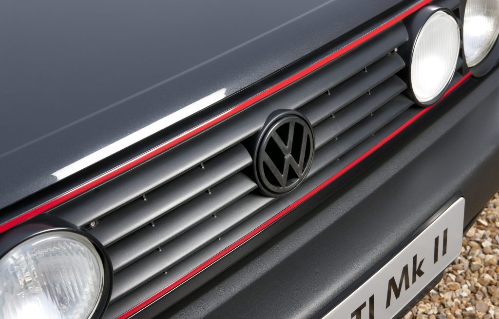 Black Volkswagen GTI Mk2