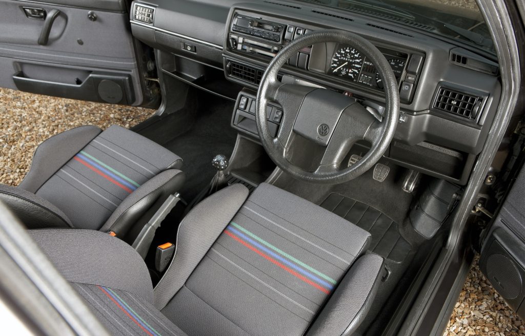 Volkswagen GTI Mk2 interior
