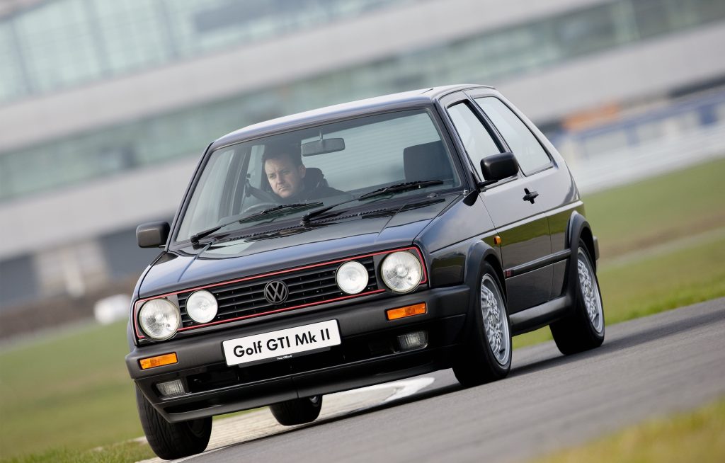 Black Volkswagen GTI Mk2