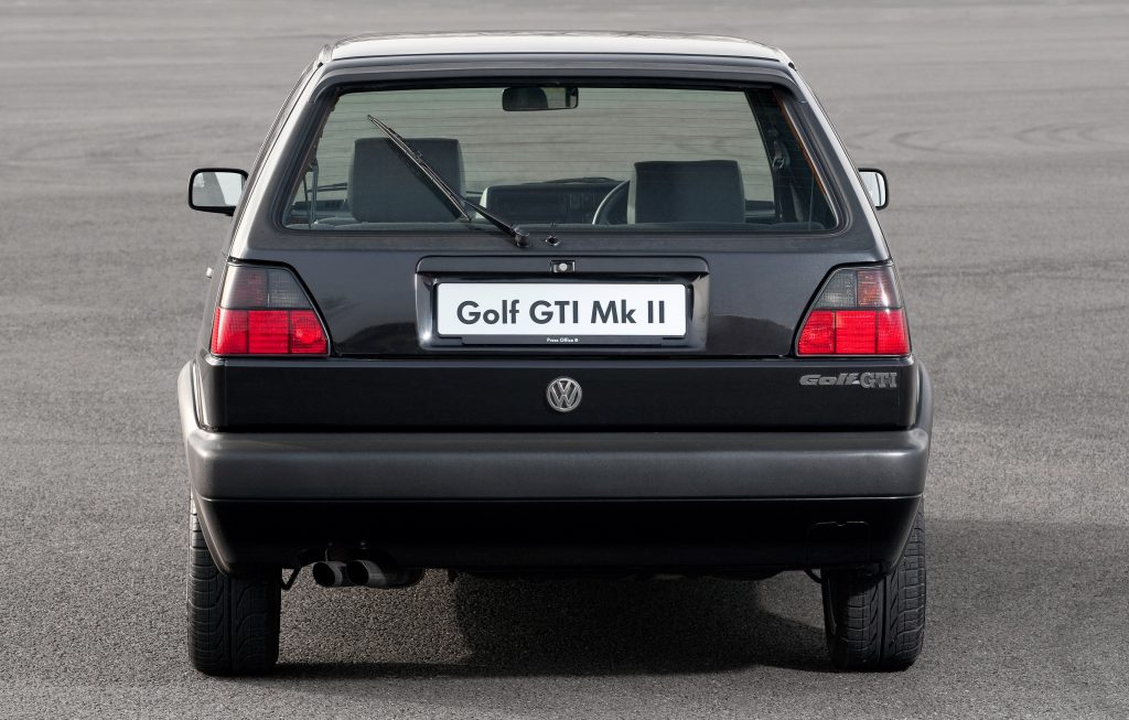Black Volkswagen GTI Mk2