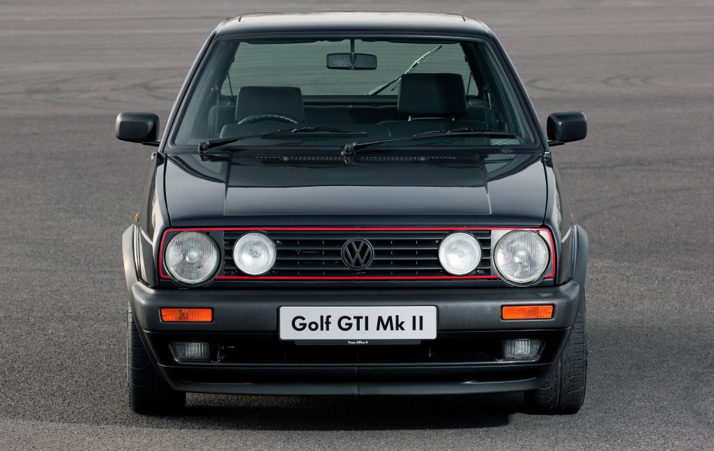 Black Volkswagen GTI Mk2