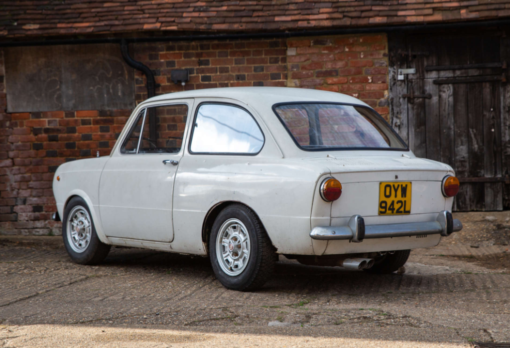 White Fiat 850