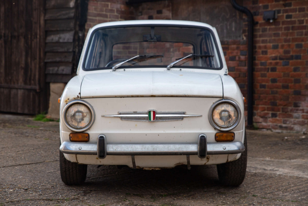 White Fiat 850