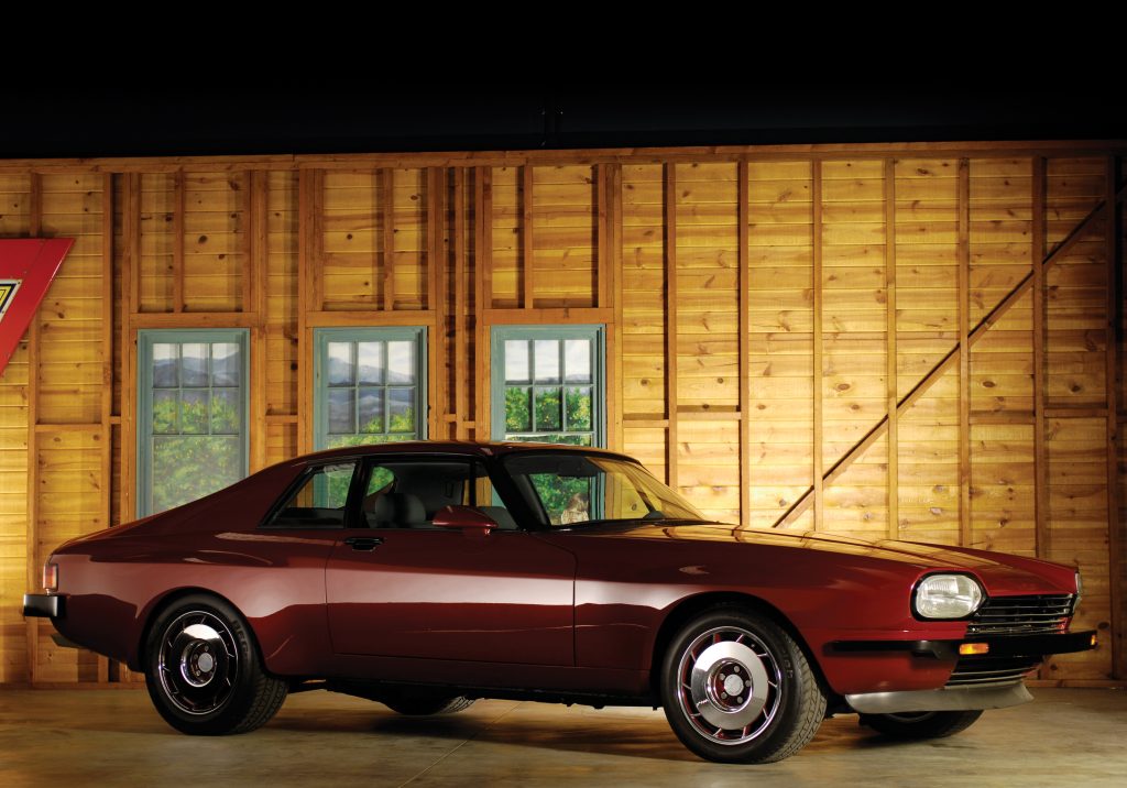 Burgundy Jaguar XJ-S MacPherson Collection