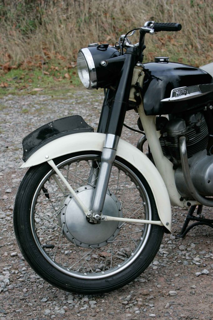 Norton Navigator 350 motorbike front wheel