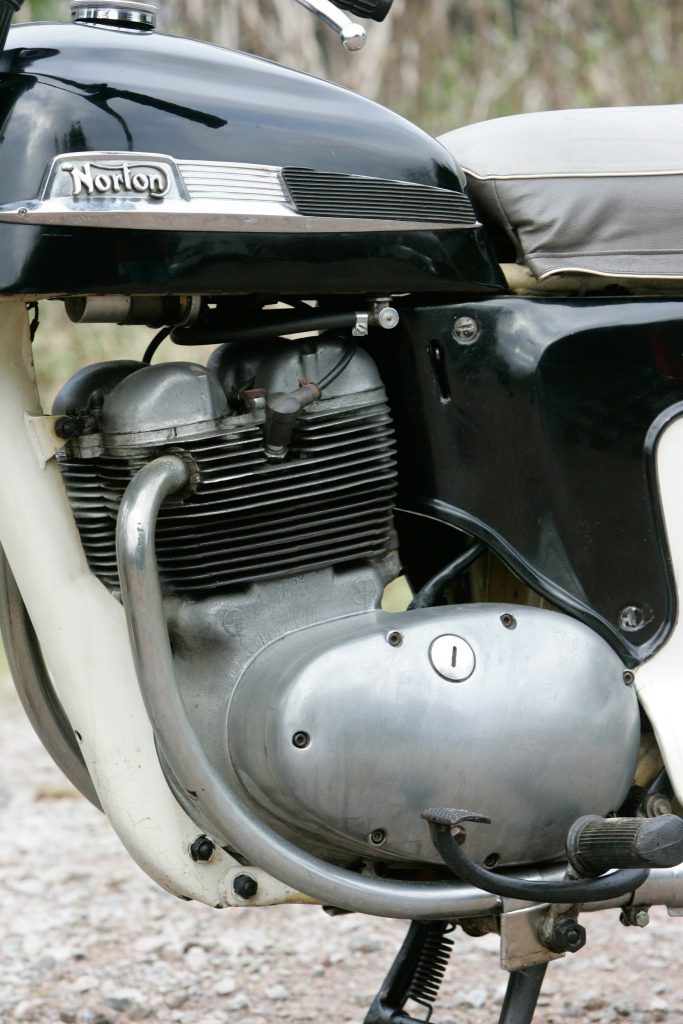 Norton Navigator 350 motorbike petrol tank