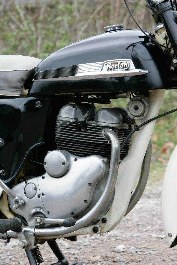 Norton Navigator 350 motorbike petrol tank