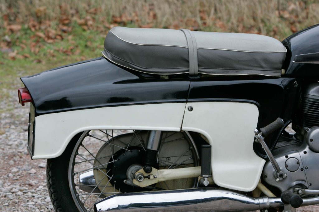 Norton Navigator 350 motorbike seat