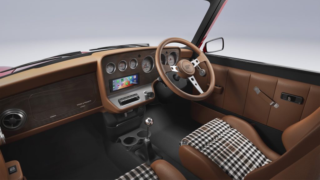 Mini car interior