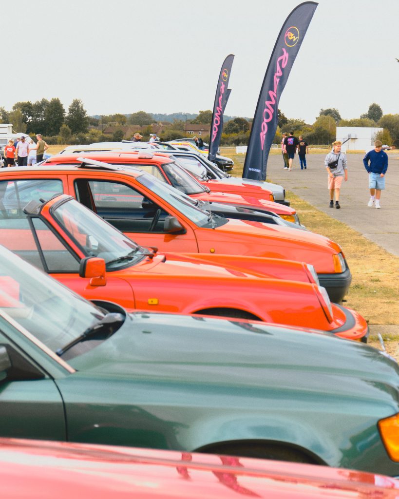 Radwood car park