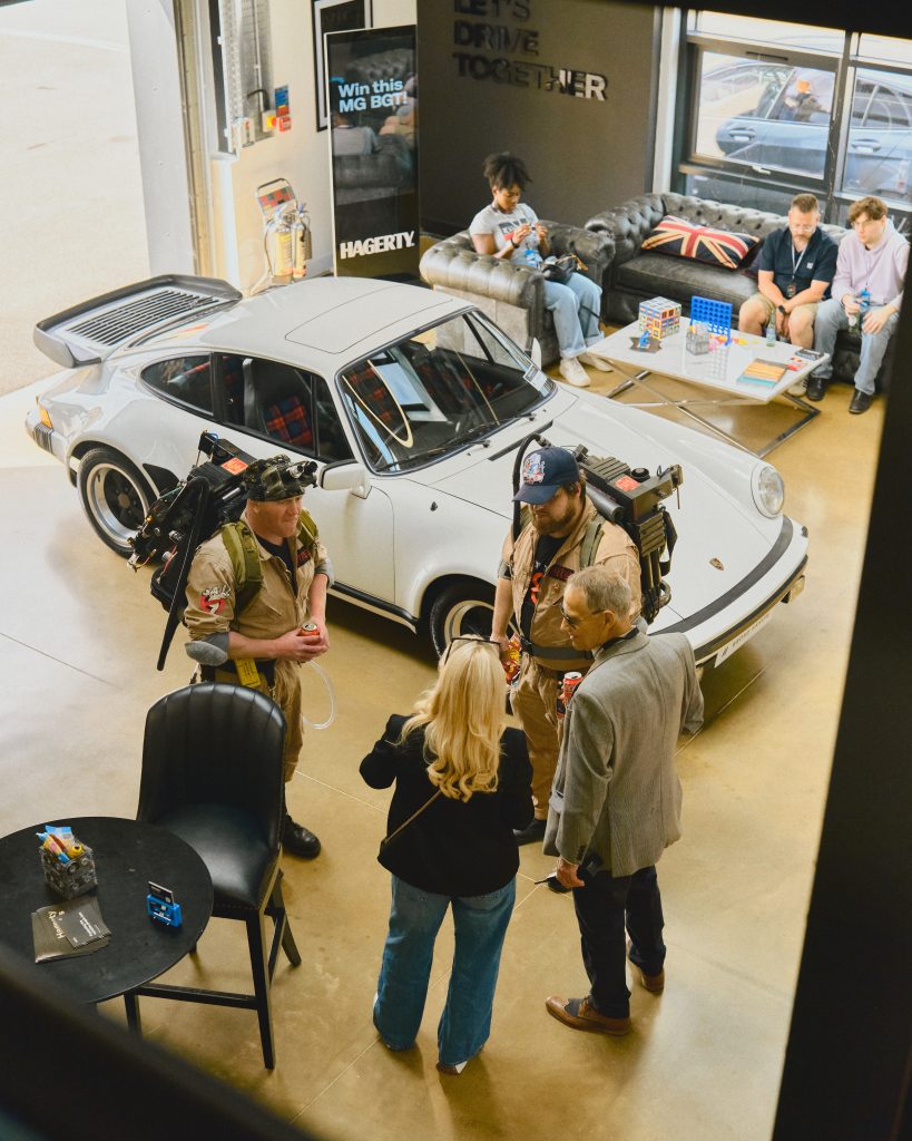Radwood 2025 Porsche 928 HDC clubhouse 3