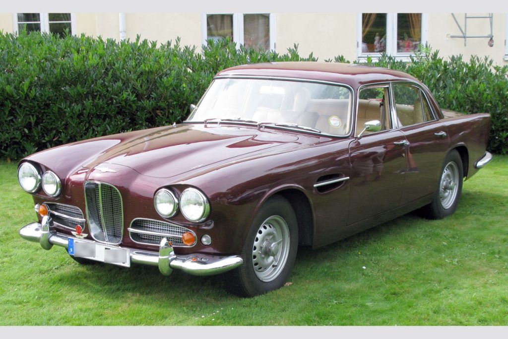 Burgundy Lagonda Rapide