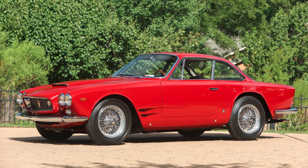 Red Maserati Sebring