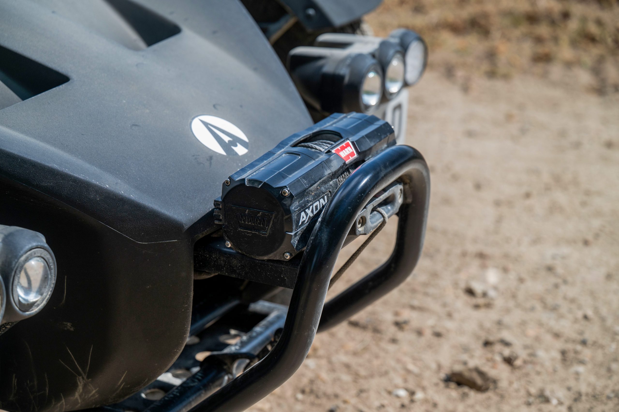 Ariel Nomad winch 2