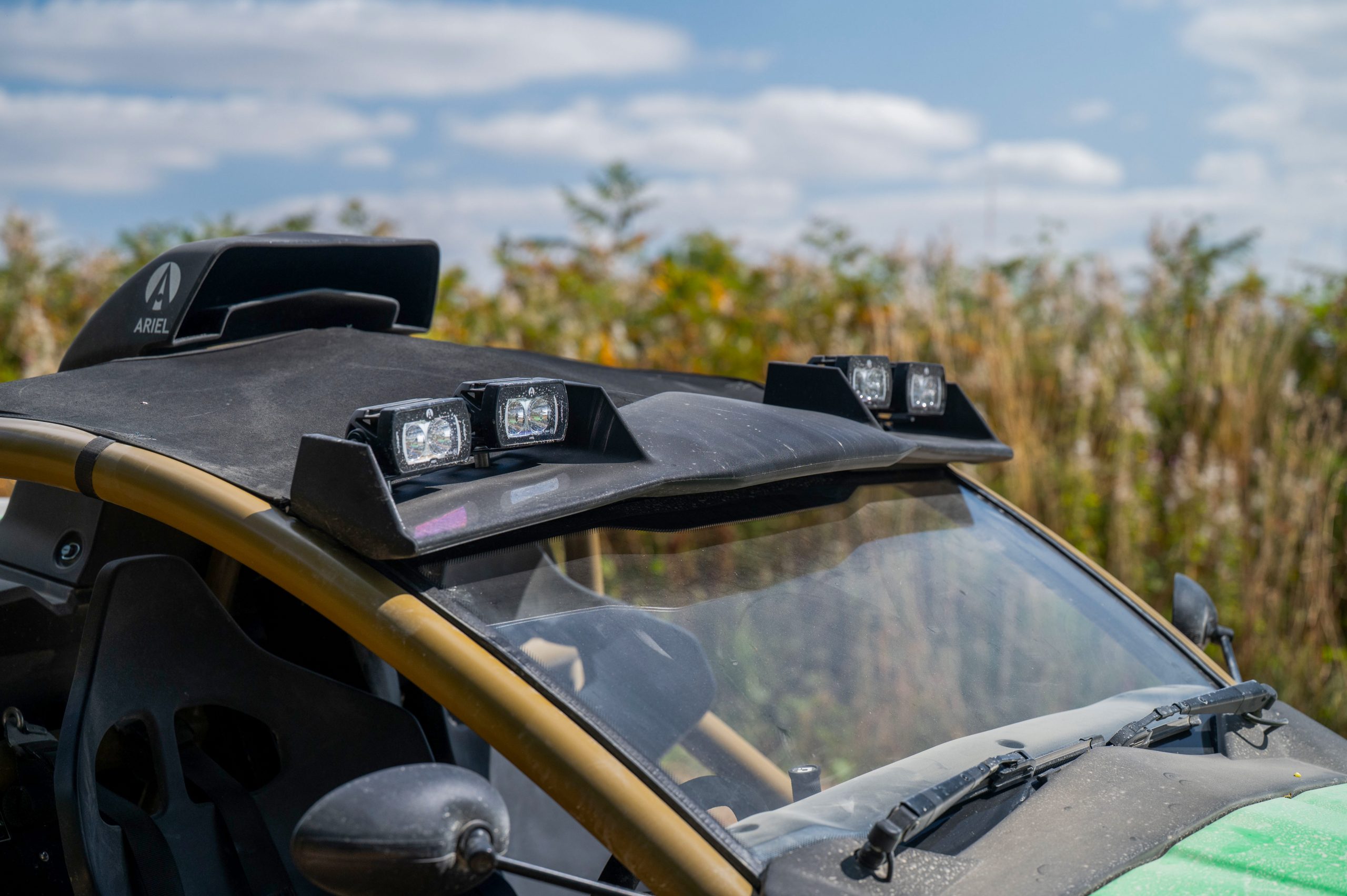 Ariel Nomad roof lights
