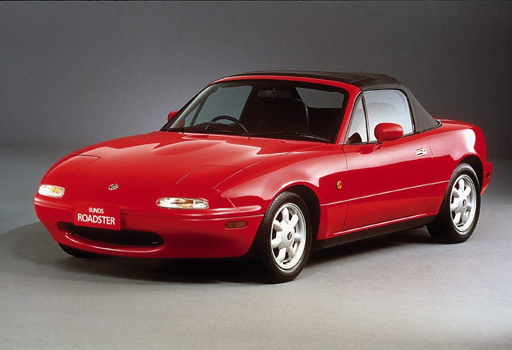 Red Mazda MX-5