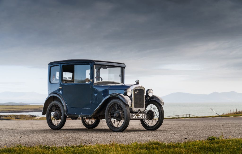 Classic car which is MOT-exempt due to the 40 year rule