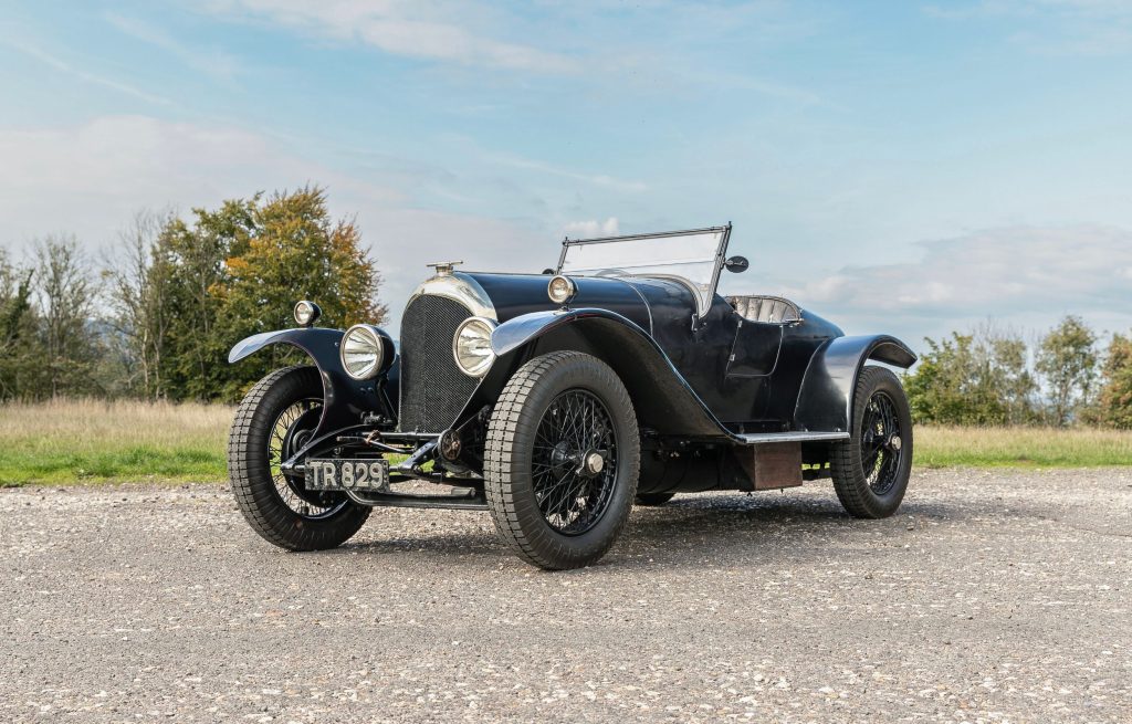 MOT and tax-exempt classic Bentley car