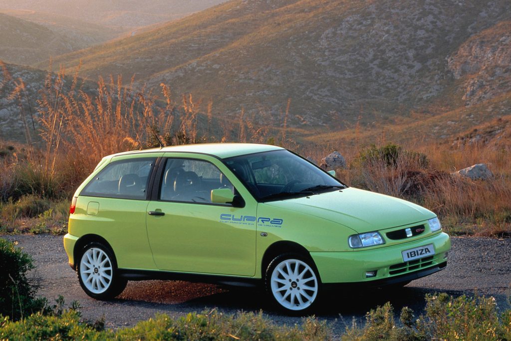 Green SEAT Ibiza GTI