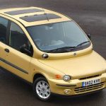 Gold Fiat Multipla