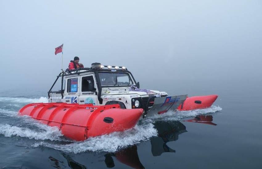 Farewell to my floating Land Rover Adventurer