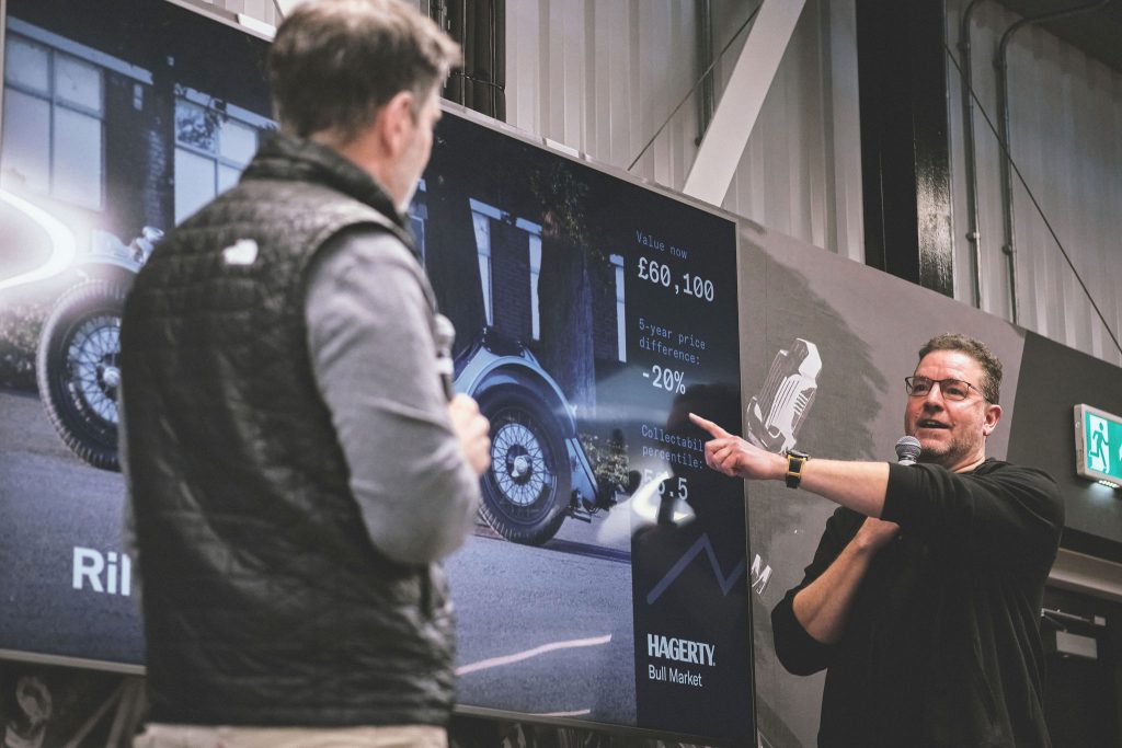 Paul Cowland and John Mayhead on stage revealing the Bull Market List 2026