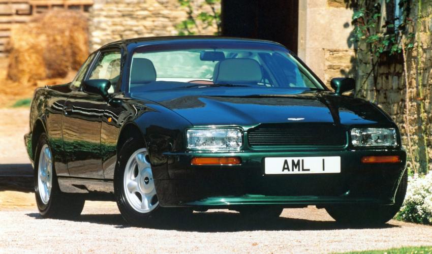 Green Aston Martin Virage