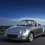 Silver Daihatsu Copen