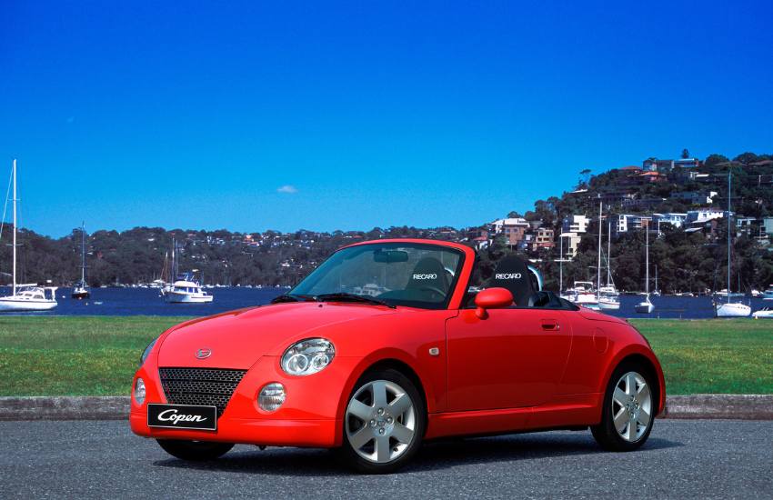 Red Daihatsu Copen