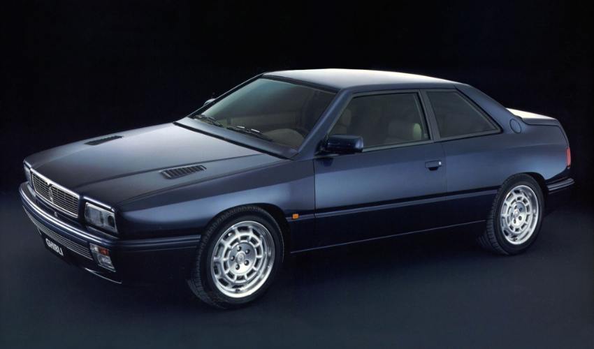 Blue Maserati Ghibli