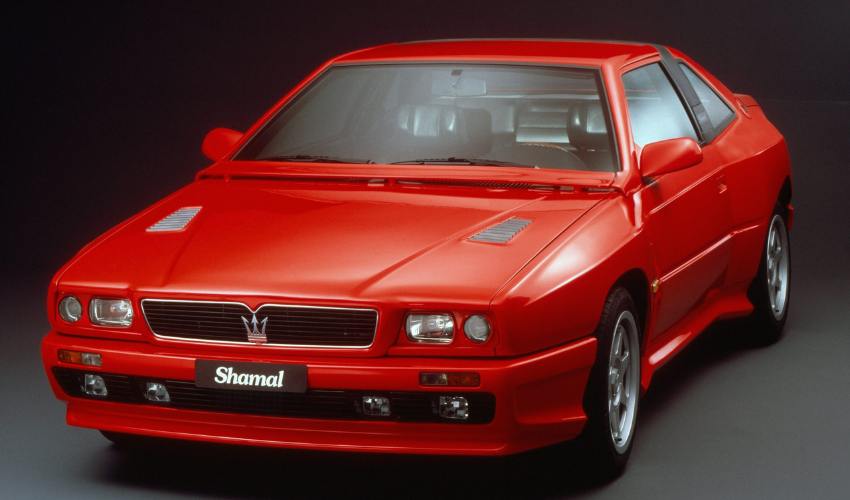 Red Maserati Shamal
