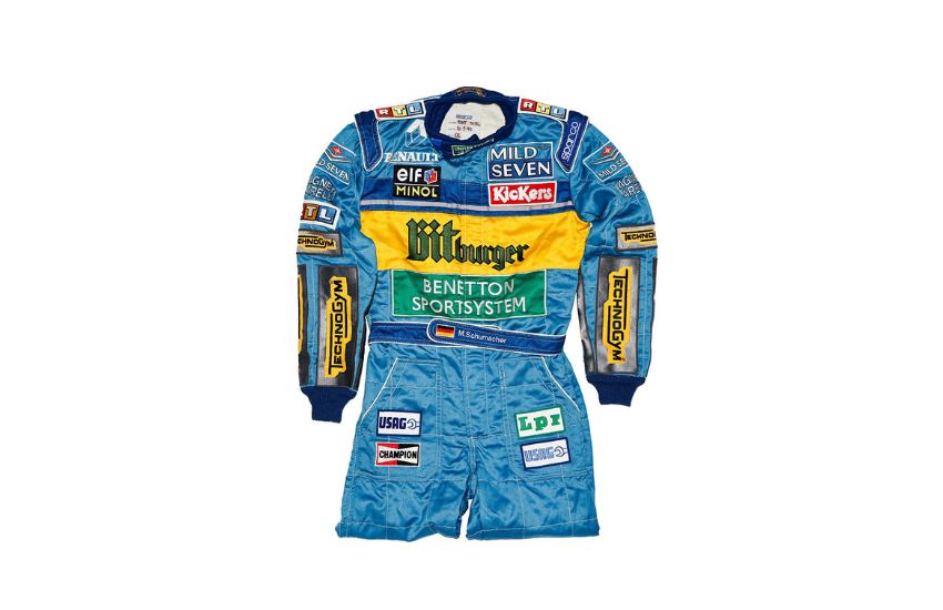 Original Benetton Overalls from the 1995 F1 season