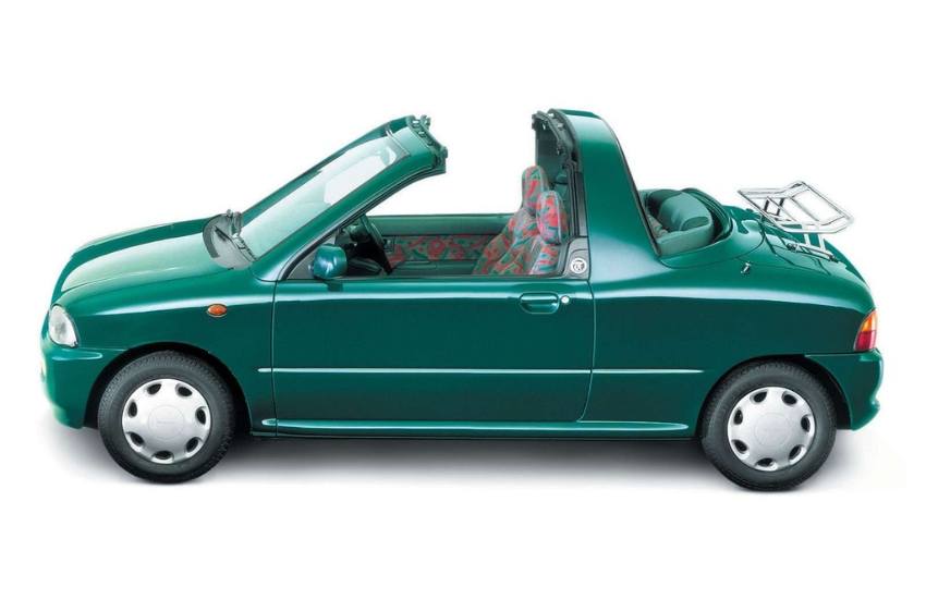 Green Subaru Vivio
