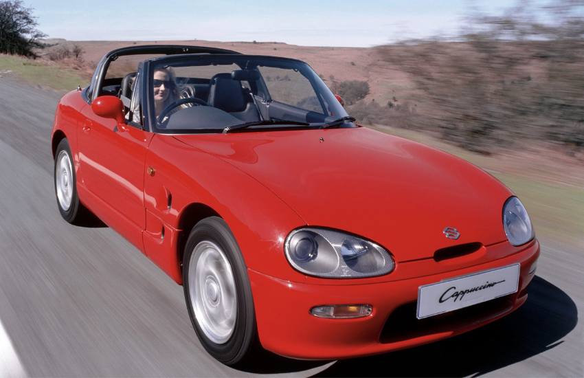 Red Suzuki Cappuccino