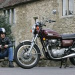 1974 Yamaha TX650A with Cinnamon Brown paintwork and bright chrome components