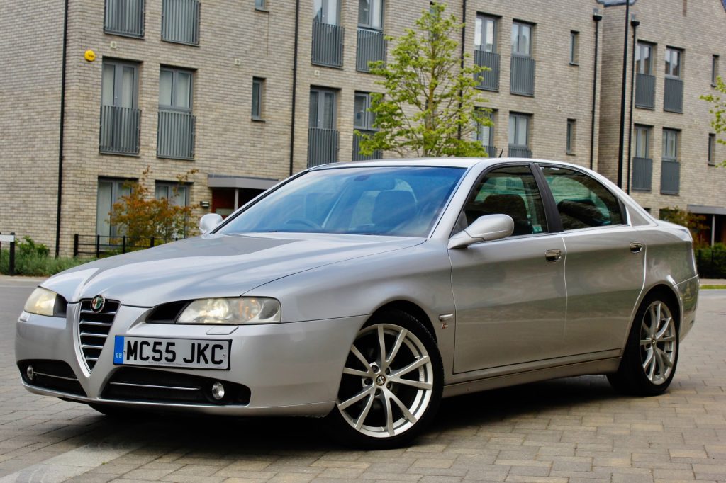 Silver Alfa Romeo 166