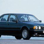 Green BMW 540i