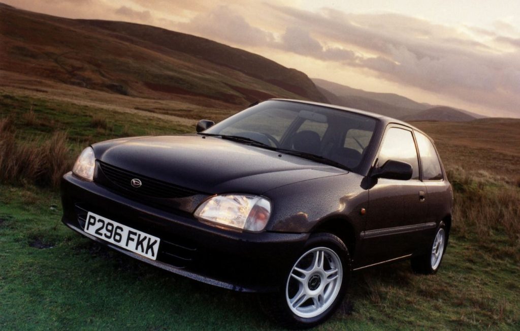 Black Daihatsu Charade GTi
