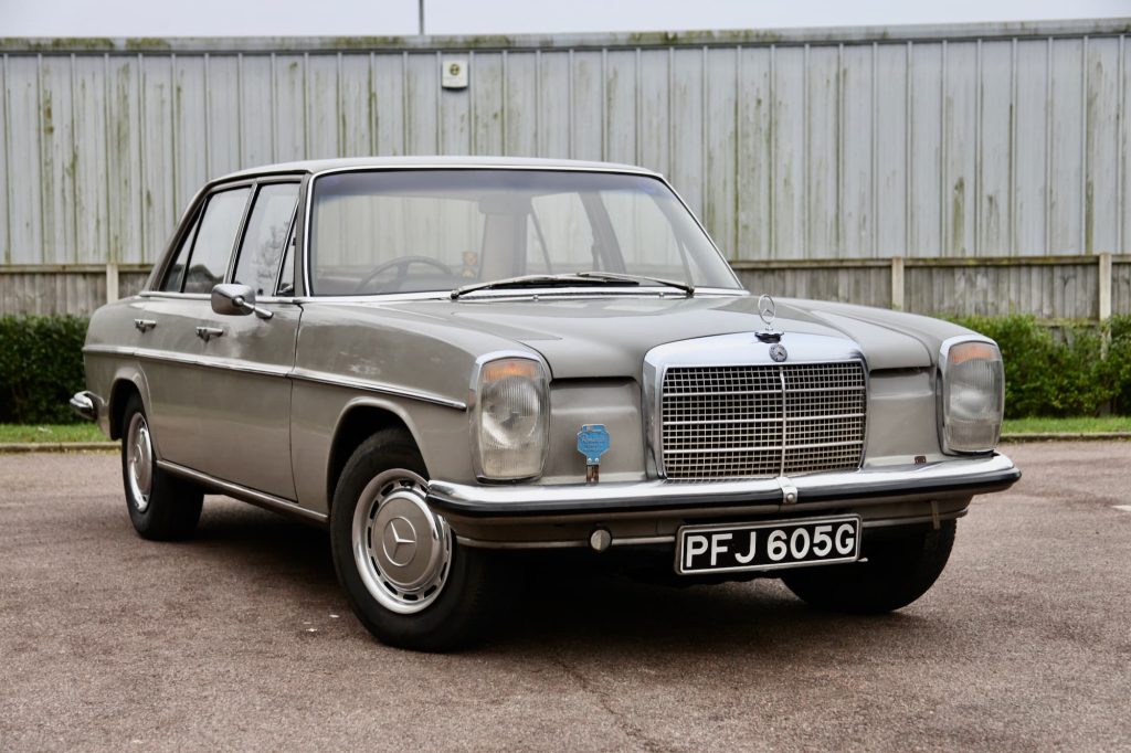 Grey Mercedes W115
