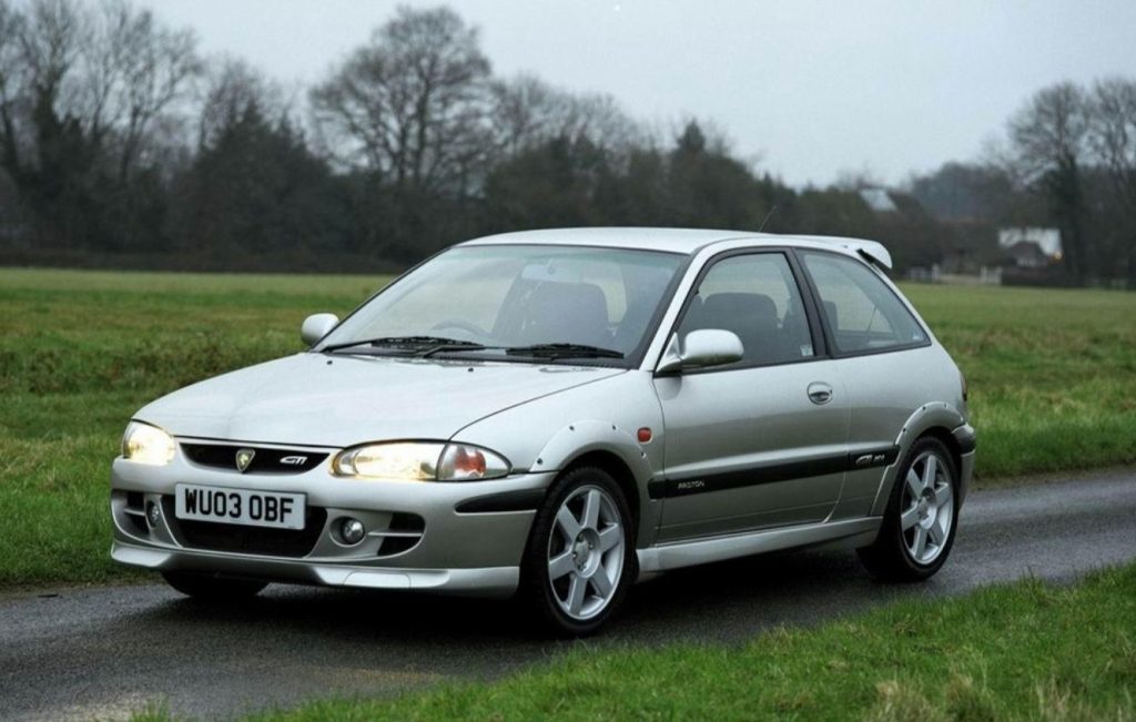 Silver Proton Satria GTi