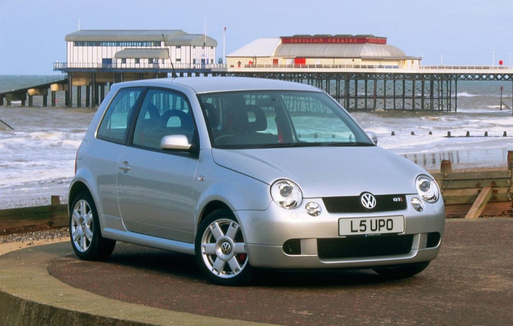 Silver Volkswagen Lupo GTi